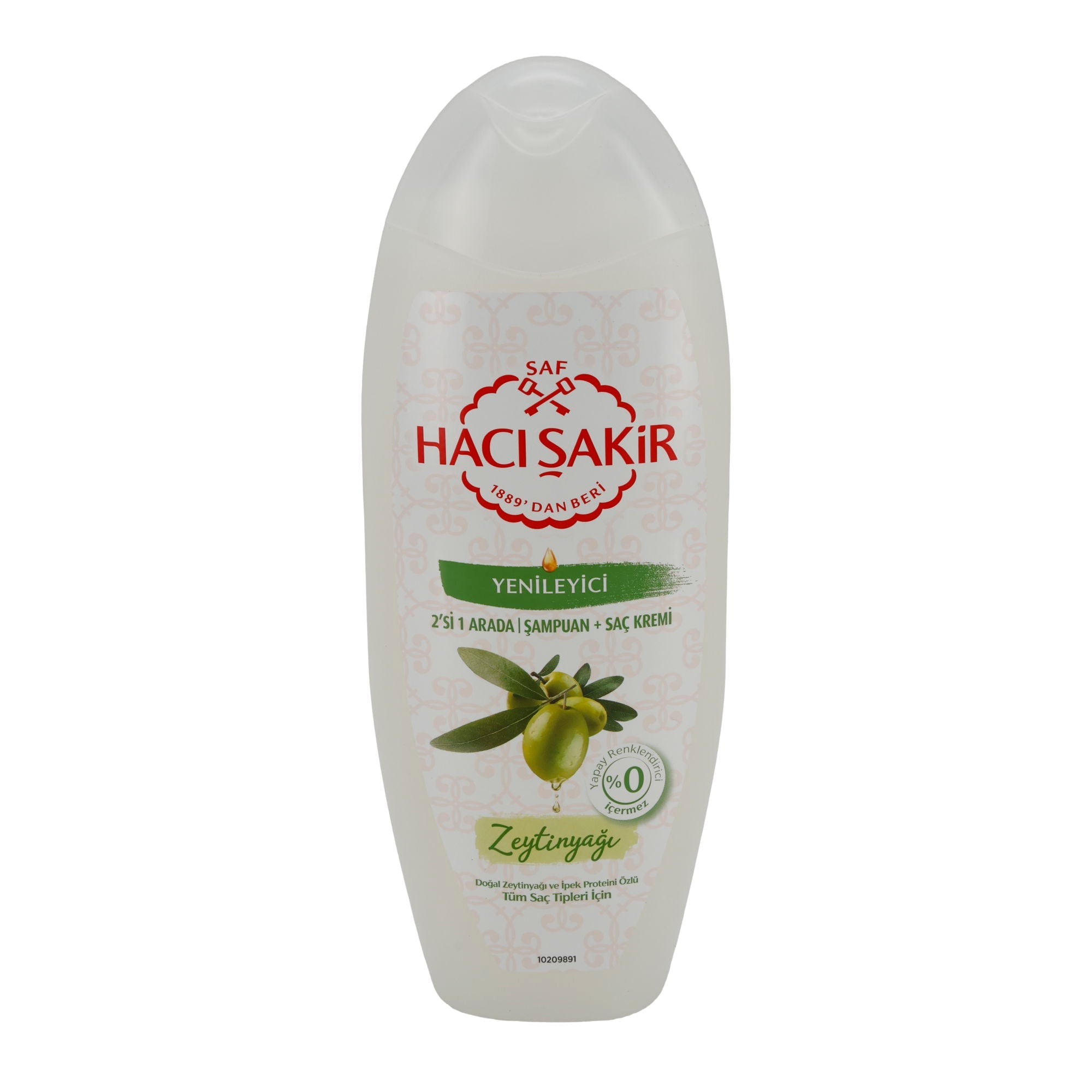 Shampoo & Haarspülung Haci Şakir 2 - in - 1 | Duschgel | Olivenöl | 500 ml - Taste Your World